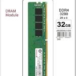 32GB DDR4 DESKTOP - Transcend 32GB DDR4 Desktop RAM