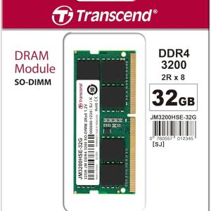32GB DDR4 LAPTOP - Transcend 32GB DDR4 Laptop RAM
