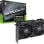 RTX 5050 SHADOW - MSI GeForce RTX 5050 8GB SHADOW 2X OC