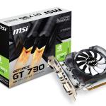 GT730 4GB - MSI GeForce GT 730 4GB DDR3