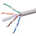 LC-C5UCA305 - CAT5 UTP Roll Cable 24WG CCA 305M Grey