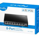 FS108D - Cudy 8-Port 10/100Mbps Desktop Switch