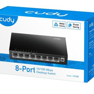 FS108D - Cudy 8-Port 10/100Mbps Desktop Switch
