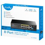 GS1010P - Cudy 8-Port Gigabit PoE Switch