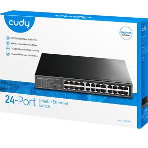 GS1024 - Cudy 24-Port Gigabit Rackmount Switch