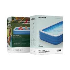 Green Lion Inflatable Swimming Pool