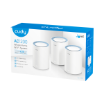 M1200 - 3PACKS - Cudy AC1200 Mesh Wi-Fi System 3 Packs