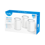 M3000 - 3PACKS - Cudy AX3000 2.5G Mesh Wi-Fi 6 System 3Pk