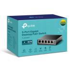 TL-SG1005P - Switch 5 Port Gigabit with 4-Port PoE+