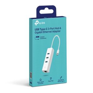 UE-330C - USB Type-C to Gigabit Ethernet + USB Hub