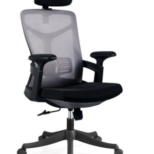 VL HS-115A - High-back Chair Grey/Black