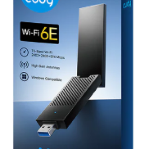 WU5400 - Cudy AX5400 High-Gain USB 3.0 Wi-Fi 6E